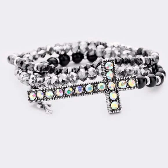 Cross Stretchable Bracelets